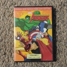 Marvel The Avengers Earth's Mightiest Heroes Vol 4 Animated DVD Thor Hulk NR