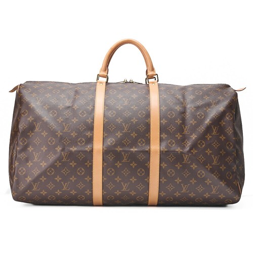 Louis Vuitton Monogram Keepall Handlière 60 Boston Bag M41412 Shoulder 15288