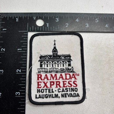 Vintage RAMADA EXPRESS HOTEL CASION LAUGHLIN (error Laughlm) Nevada Patch 62ME