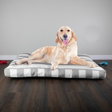 44in Dog Bed Indoor Outdoor Pet Bed with Washable Cover for Large Dogs