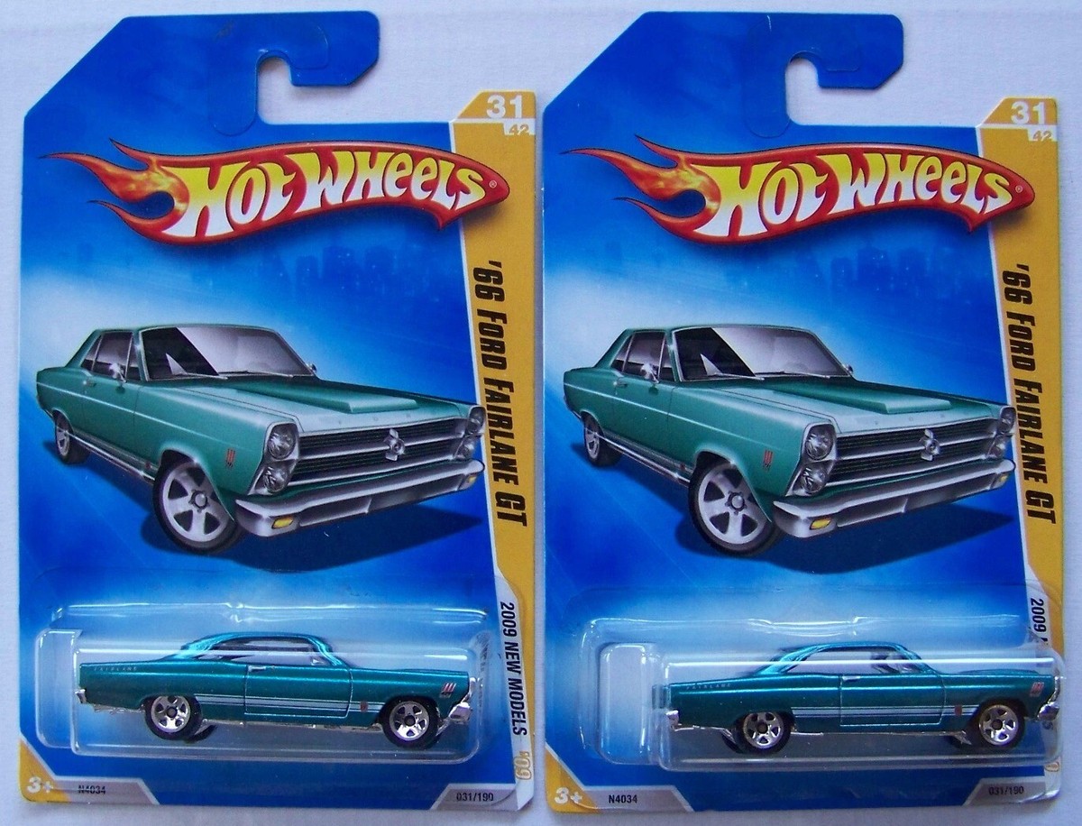 新品未開封 Hot Wheels ホットウィール 66 Ford FairlAne GT