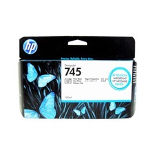 Genuine HP 745 Photo Black 130ml Ink Cartridge F9J98A Designjet Z2600 Z5600