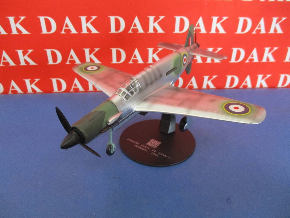 Die cast 1/72 Modellino Aereo Aircraft Dornier Pfeil Do 335A-1 RAF 1945 Solido - Immagine 2 di 4