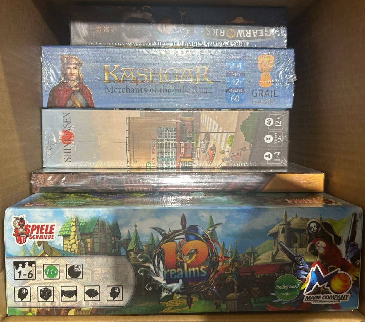 Msrp $175 Kashgar Silk Road,shinkansen,gearworks,12 Realms