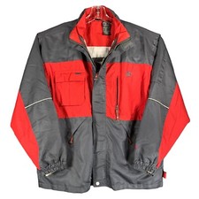 Starter SkiJacket Boys Youth XL 16/18 Full Zip Nylon Mesh Lined Zip Pockets Red