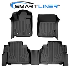 SMARTLINER Custom Fit Floor Mats 2 Row Liner Set OEM 2012-2022 Toyota Sequoia