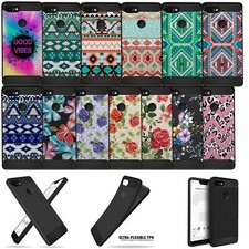 Cover For Pixel 3 XL Slim Fit Black Matte Flexible TPu Case Unique