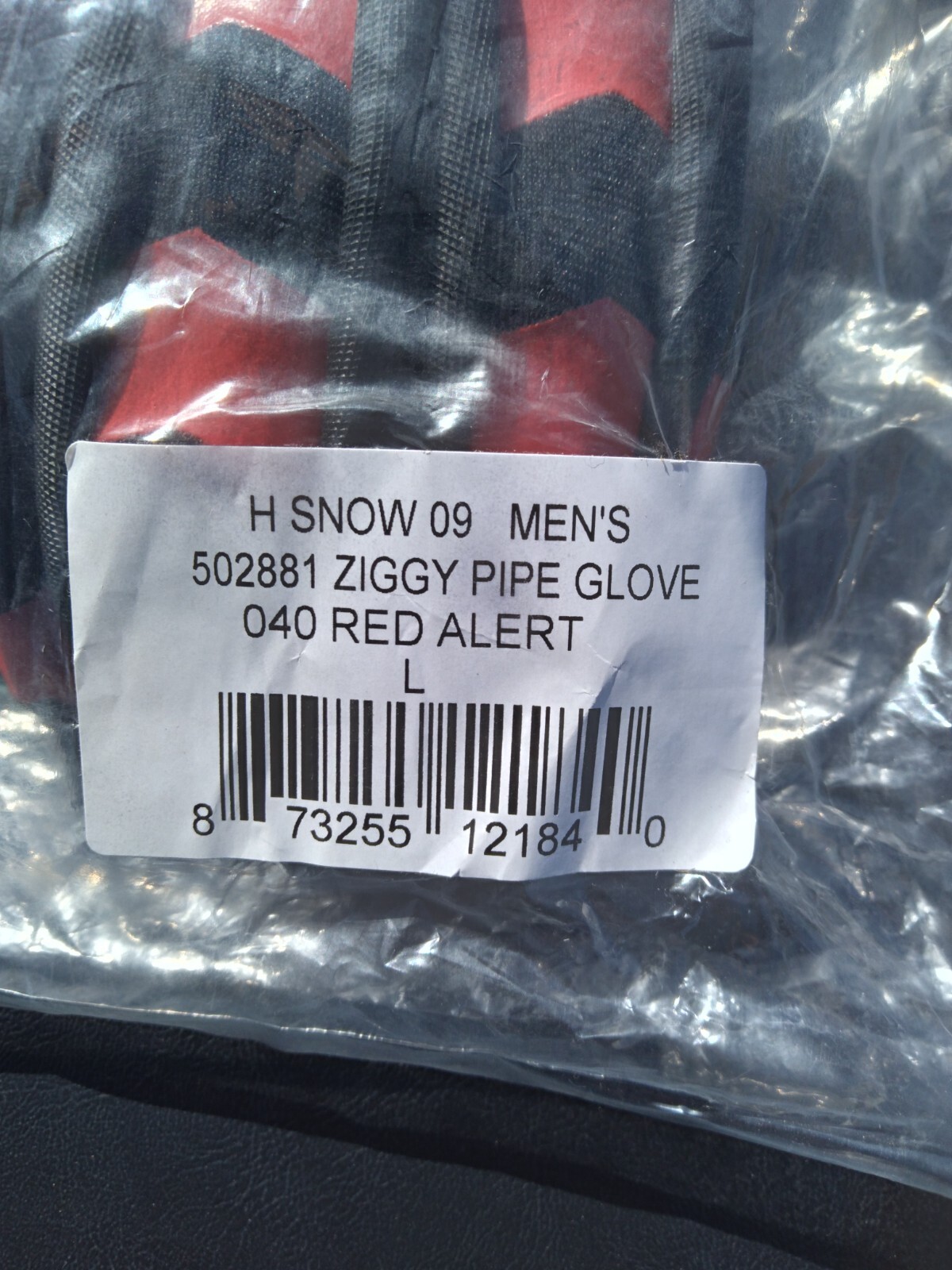 2 New Sessions Brand Men Ziggy Red Large L Winter Ski Snow Snowboard