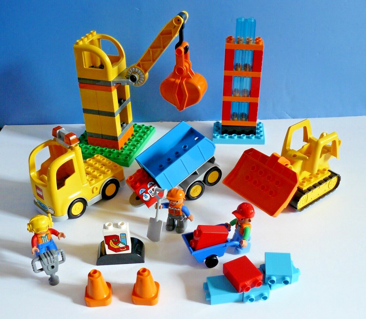 10933 Duplo Cantiere Edile Lego Duplo Gru A Torre Lego Duplo 10933