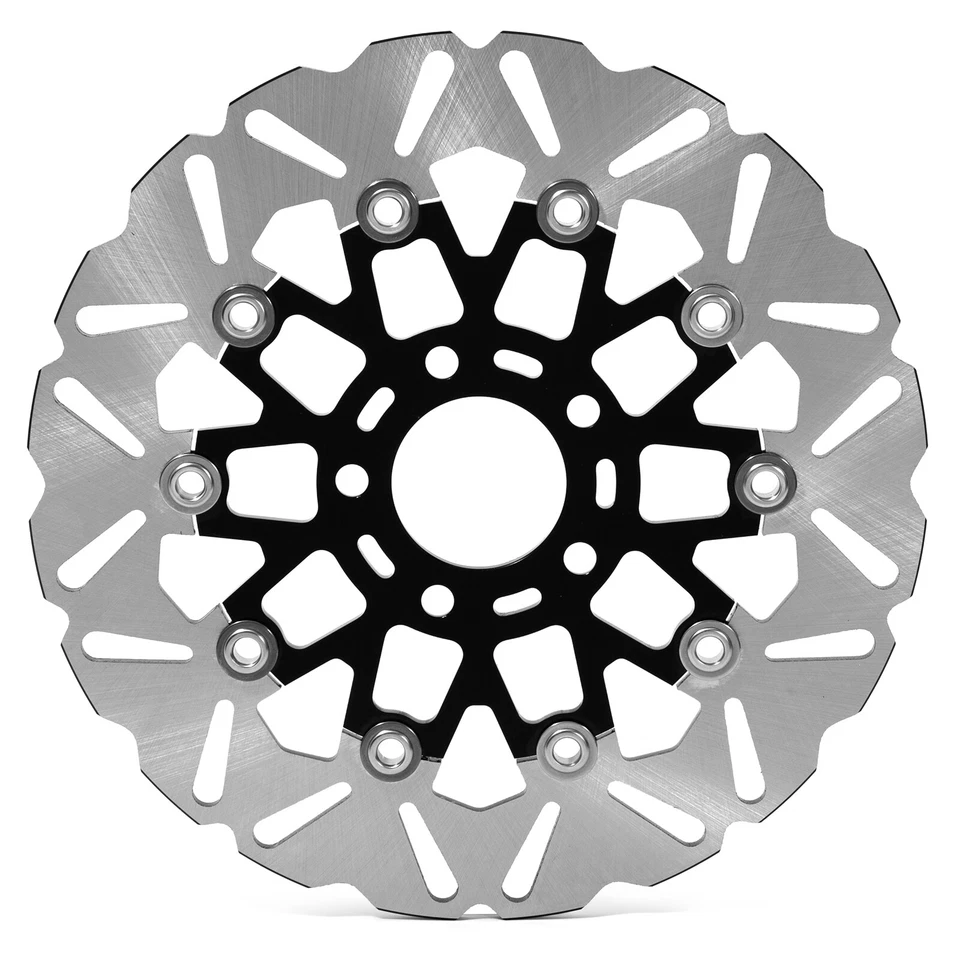 Floating 11.5" Front Rear Brake Rotor For Harley Softail Fat Boy FLSTF 2000-2014 - Image 3 of 4