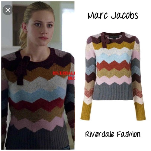 Marc Jacobs cashmere chevron intarsia 