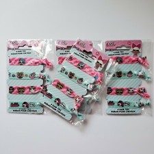Lot of 4 Packs LOL Surprise Hair Ties Favors Party Bag Fillers Bow Band Stuffers