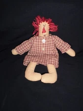 Vintage Hand Made Folk Art Doll