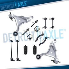 Front Lower Control Arms Tie Rods Sway Bars Ball Joints for 2000-2006 Volvo S80