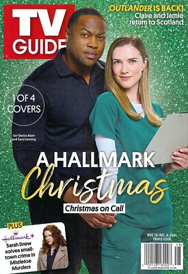 TV GUIDE MAGAZINE - NOV. 18 / DEC. 8, 2024 - SER 'DARIUS BLAIN & SARA CANNING