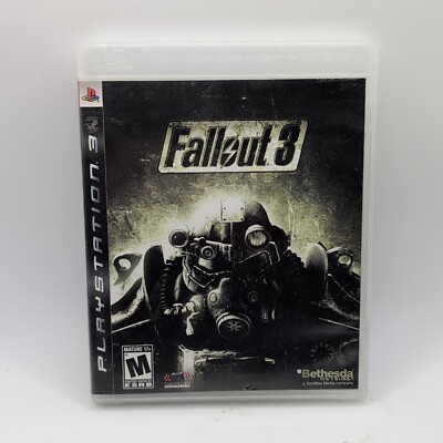 Fallout 3 (Sony PlayStation 3, 2008) - TESTED AND WORKING, No Manual