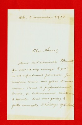LG74/D-L.A.S-MAURICE BONDEL-PHILOSOPH-DIJON-GEORGES GOYAU-1913