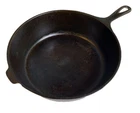 Antique Vintage DEEP Fryer Frying Pot Pan Cast Iron Wagner Sidney 10.25 x 3.25"