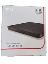 LG GP55EX70 Ultra Slim Portable DVD Writer with M-DISC Support - Black