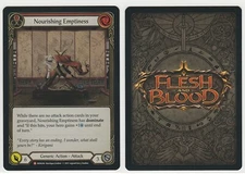 Nourishing Emptiness Rainbow Foil Monarch First (1st) MON246 Flesh and Blood FaB