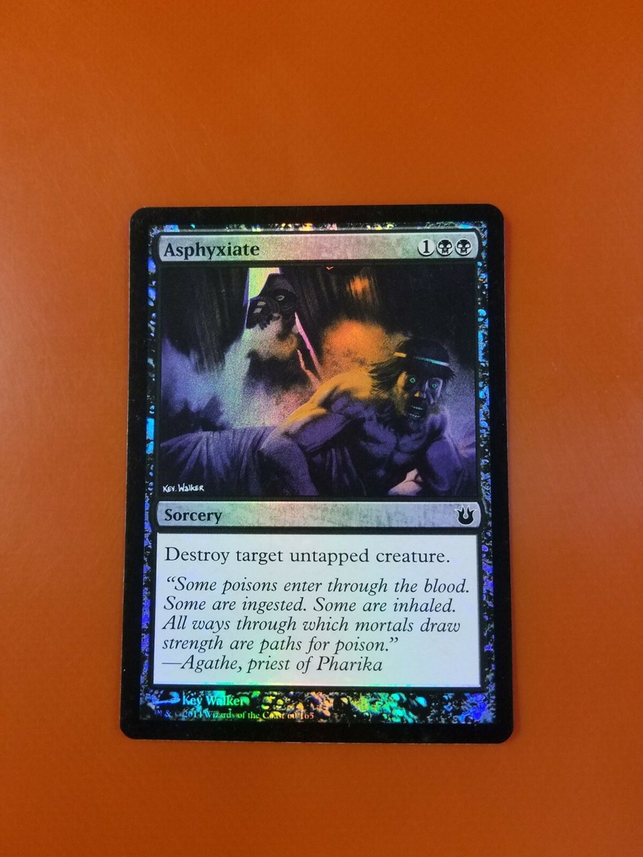 1x Asphyxiate | FOIL | Born of the Gods | MTG Magic Cards 1x Asphyxiate | FOIL | Born of the Gods | MTG Magic Cards