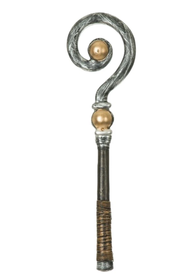 Egyptian Crosier Staff - Antique Look - Collapsible - Costume Accessory Prop - Image 2 of 2