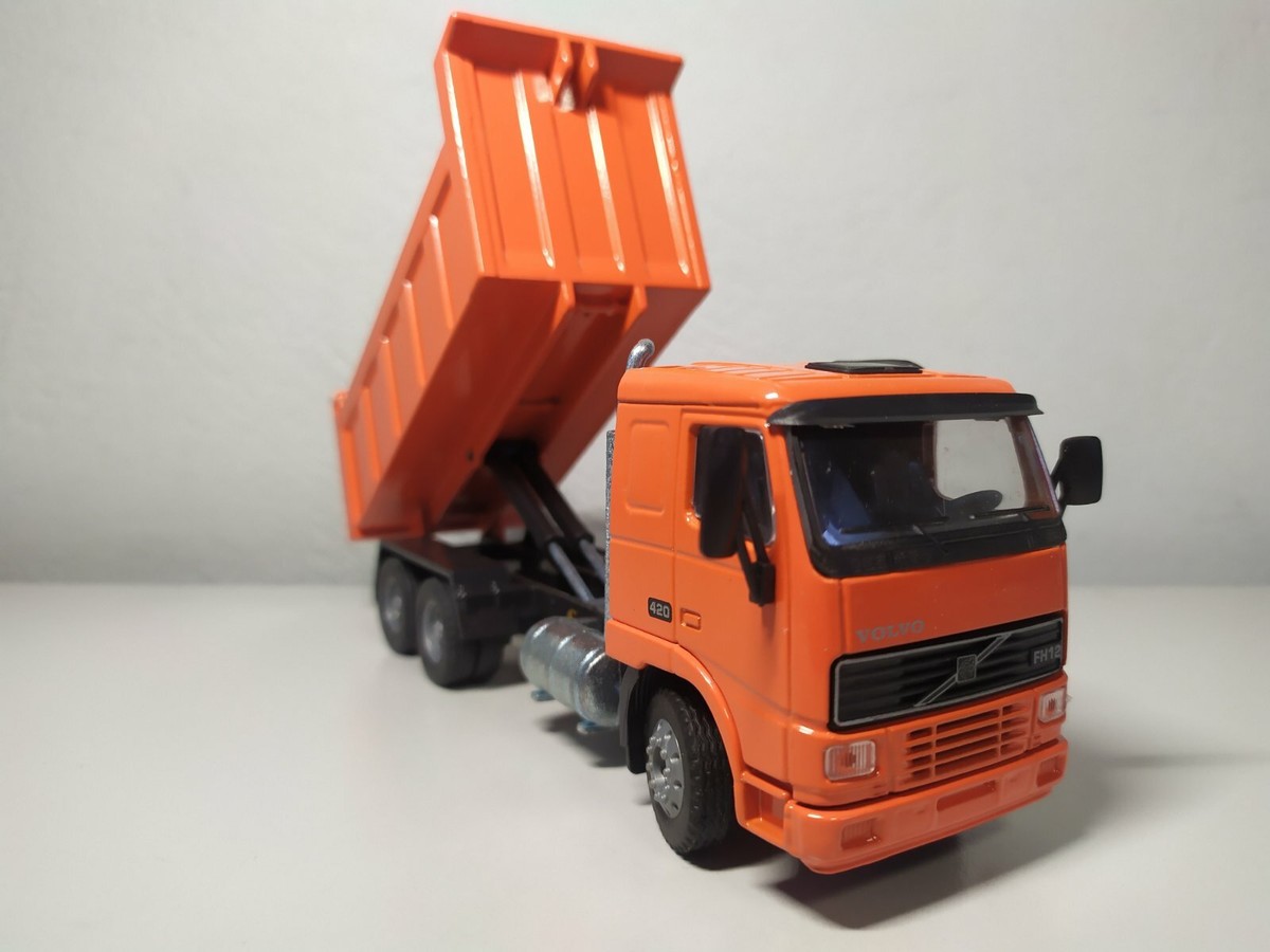 RARE JOAL 1:50 VOLVO FH-12-420 DUMPTRUCK (ORANGE) -331 | eBay
