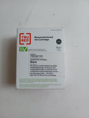 TRU RED Remanufactured Ink Cartridge Replacement for HP 60XL (Black) TRCC641WN - 第 2/4 張圖片
