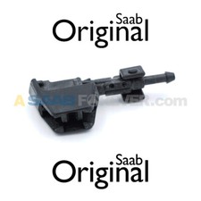 Saab 900 9000 Headlight Wiper Clip Jet Left Or Right New Genuine Oem 9123225