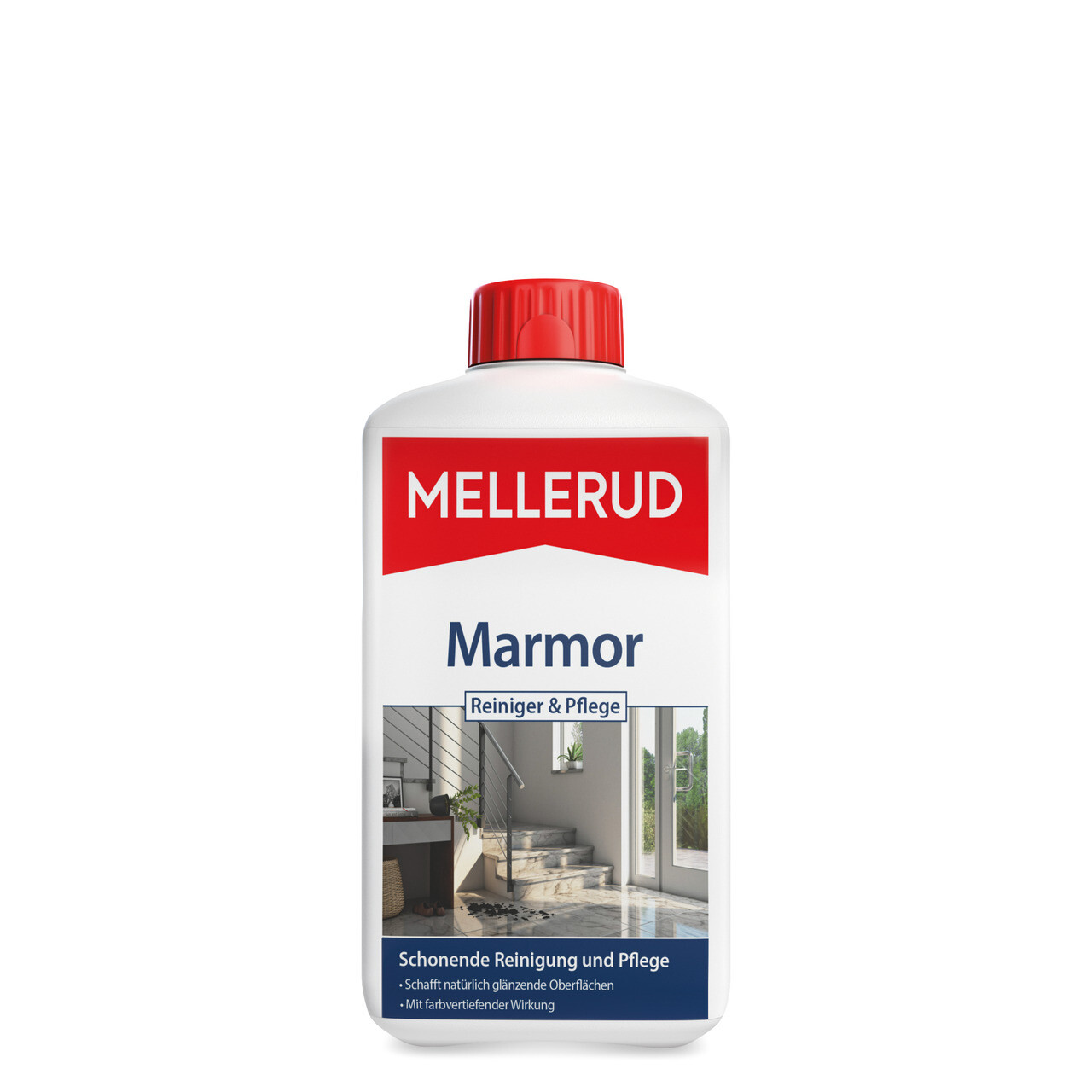 MELLERUD Marmor Reiniger & Pflege | 1 l | Schützt & pflegt Natur- und Kunststein