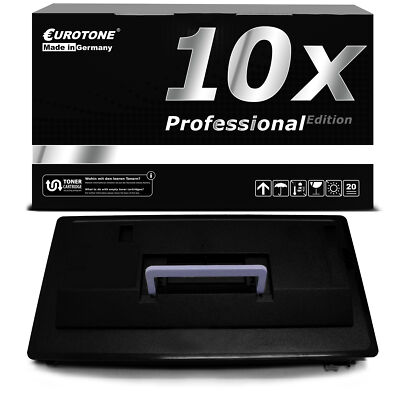 10x Eurotone PRO Toner f�r Kyocera fs-9530-DN/D fs-9130-DN fs-9530-DN/B