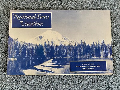 1950s Vintage Americana Road Trip Travel Brochures and Vacation