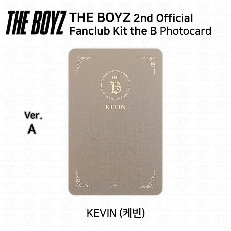 K-POP・アジア THE BOYZ 2nd Official FANCLUB kit 2020 THE BOYZ 2nd Fan Club The B Official Goods Photocard Version