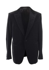 Ermenegildo Zegna Mila Black Dinner Jacket Size 52 / 42R U.S. Jacket Blazer ...