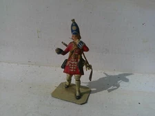 Stadden, wounded British Grenadier 1750's, Studio painted lead 54mm, JL