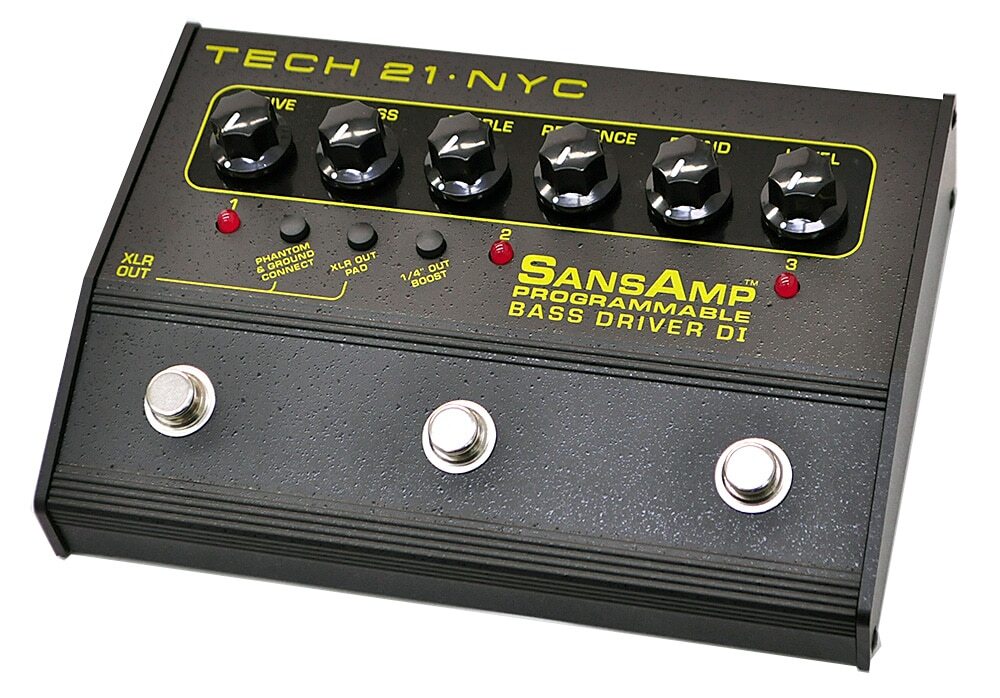Tech 21 SansAmp Programmable Bass Driver Di for sale online | eBay UK