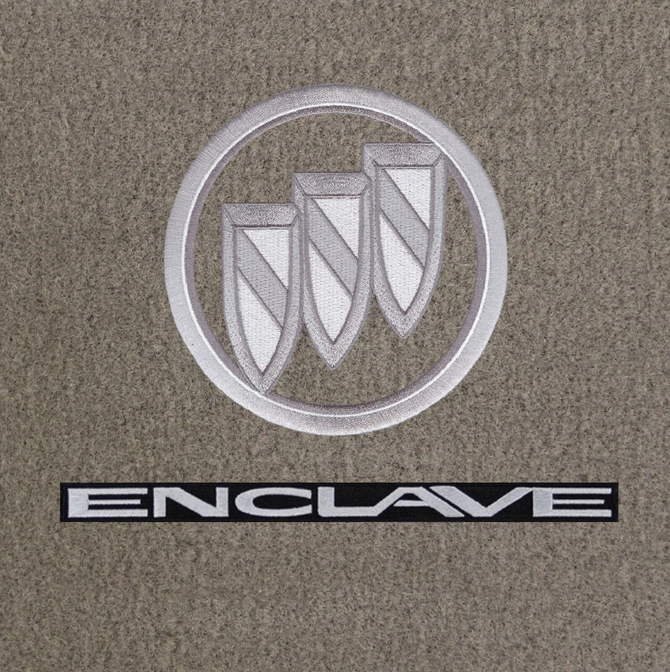 Lloyd Mats Velourtex Buick Enclave Double Logo Front Floor Mats (2008-2017)  Foto 4 de 4