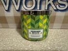 Bath & Body Works Golden Berry Mistletoe Candle Scented 3-Wick 14.5 oz 2024 NWT