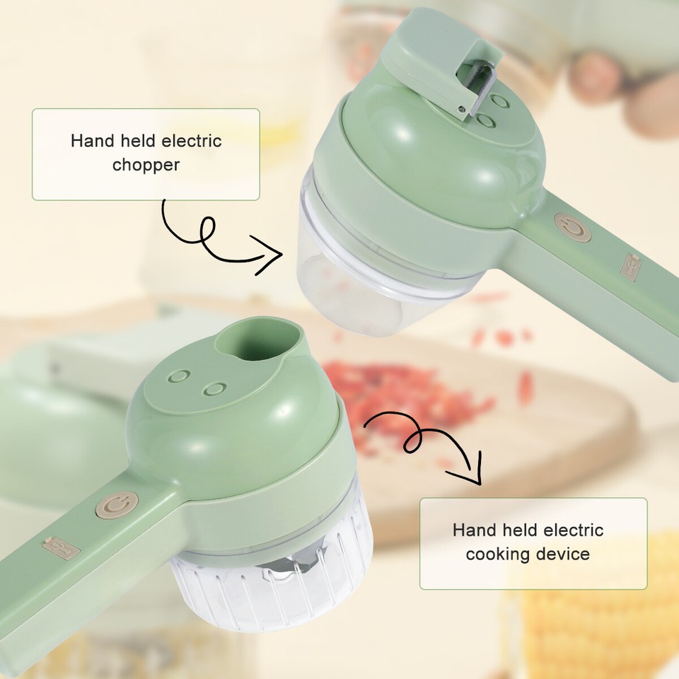 Mini Food Processor USB Rechargeable Vegetable Chopper Electric