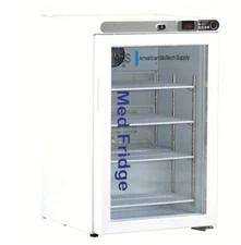 AMERICAN BIOTECH SUPPLY Undercounter & Mid-Size Pharmacy Refrigerator in White