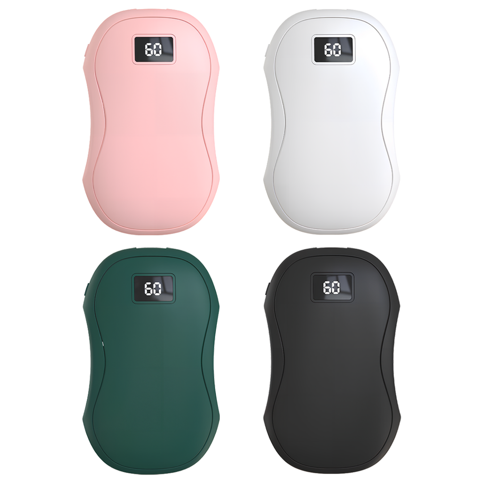 Hand Warmer USB Heater Power Bank Rechargeable Electric Pocket Warmers