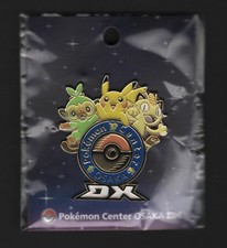 Pokemon Center Osaka Dx Pins Pikachu Grookey Meowth Badge th Promo For Sale Online Ebay
