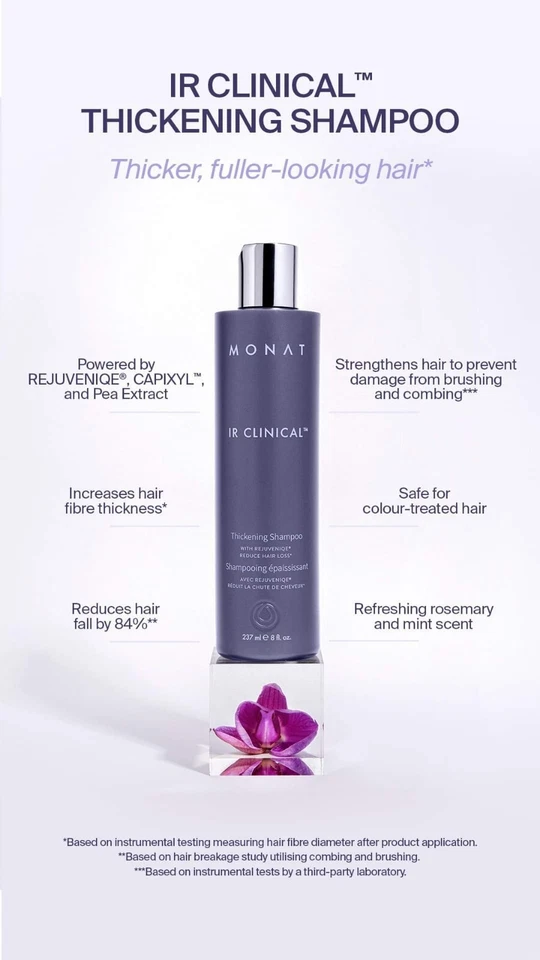 MONAT IR CLINICAL™ THICKENING SHAMPOO - FULL SIZE - GENUINE