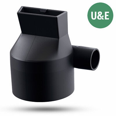 Adapter Absaugung für Metabo TK 1685 1688 Tischkreissäge Absaugadapter Stutzen