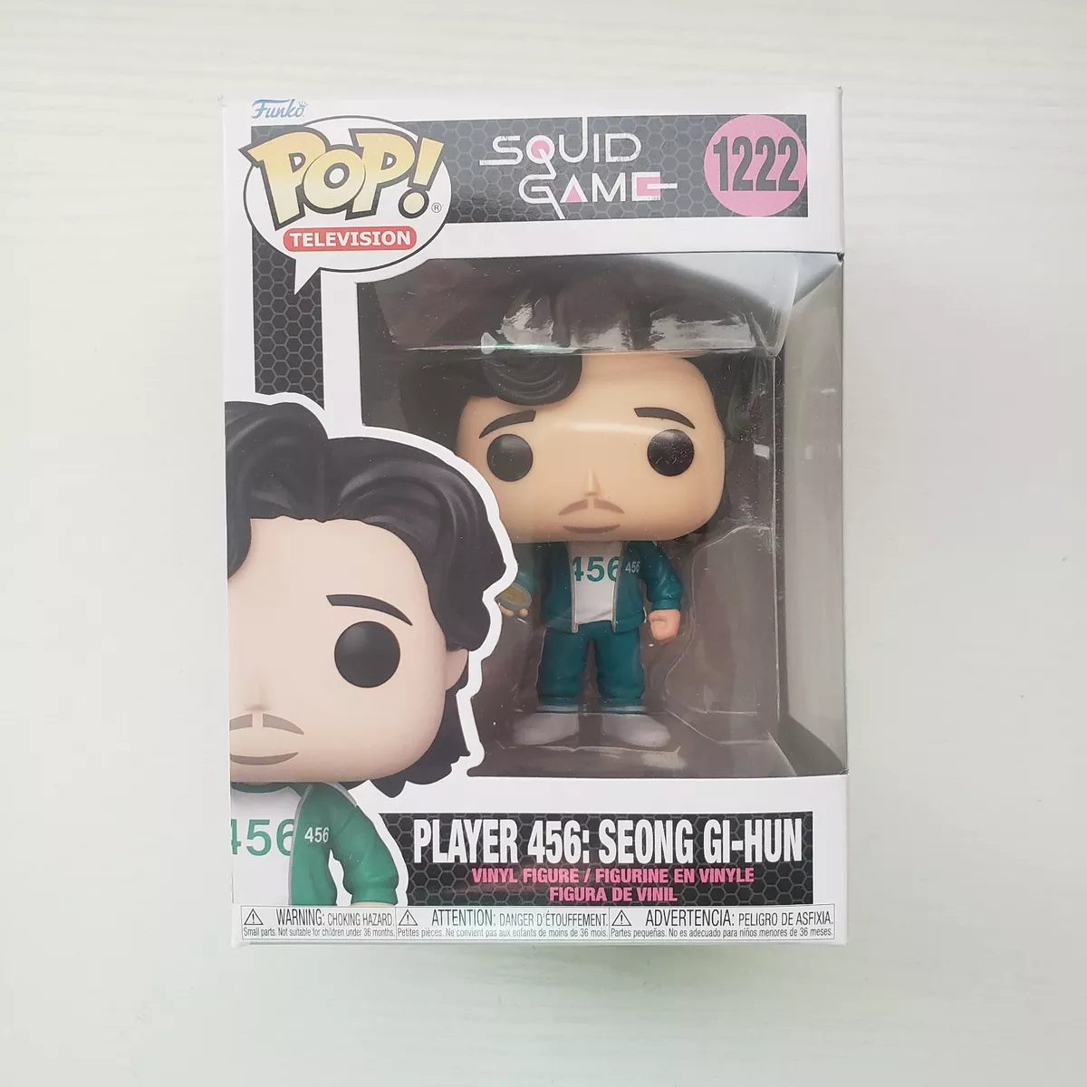 Funko POP! Player 456: Seong Gi-Hun Netflix Squid Game 1222 SLIGHT