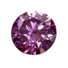 1 CT Natural Pink Diamond Round Cut VVS1 D Grade IDGL Certified 1 Free Gift