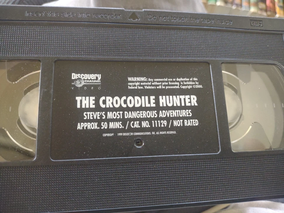 The Crocodile Hunter Steve's Most Dangerous Adventures VHS 2000 - Image 3 of 4