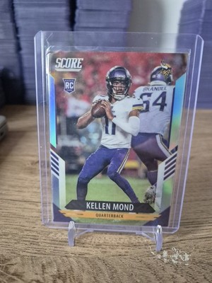 2021 Panini Chronicles Score Kellen Mond RC Minnesota Vikings Silver Prizm #406