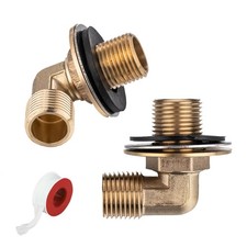 Wall Mount Faucet Installation Kit 1/2" NPT Solid Brass Commercial Faucet Par...