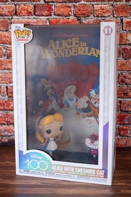 Funko Pop Figur Alice im Wunderland mit der Cheshire Cat 100th